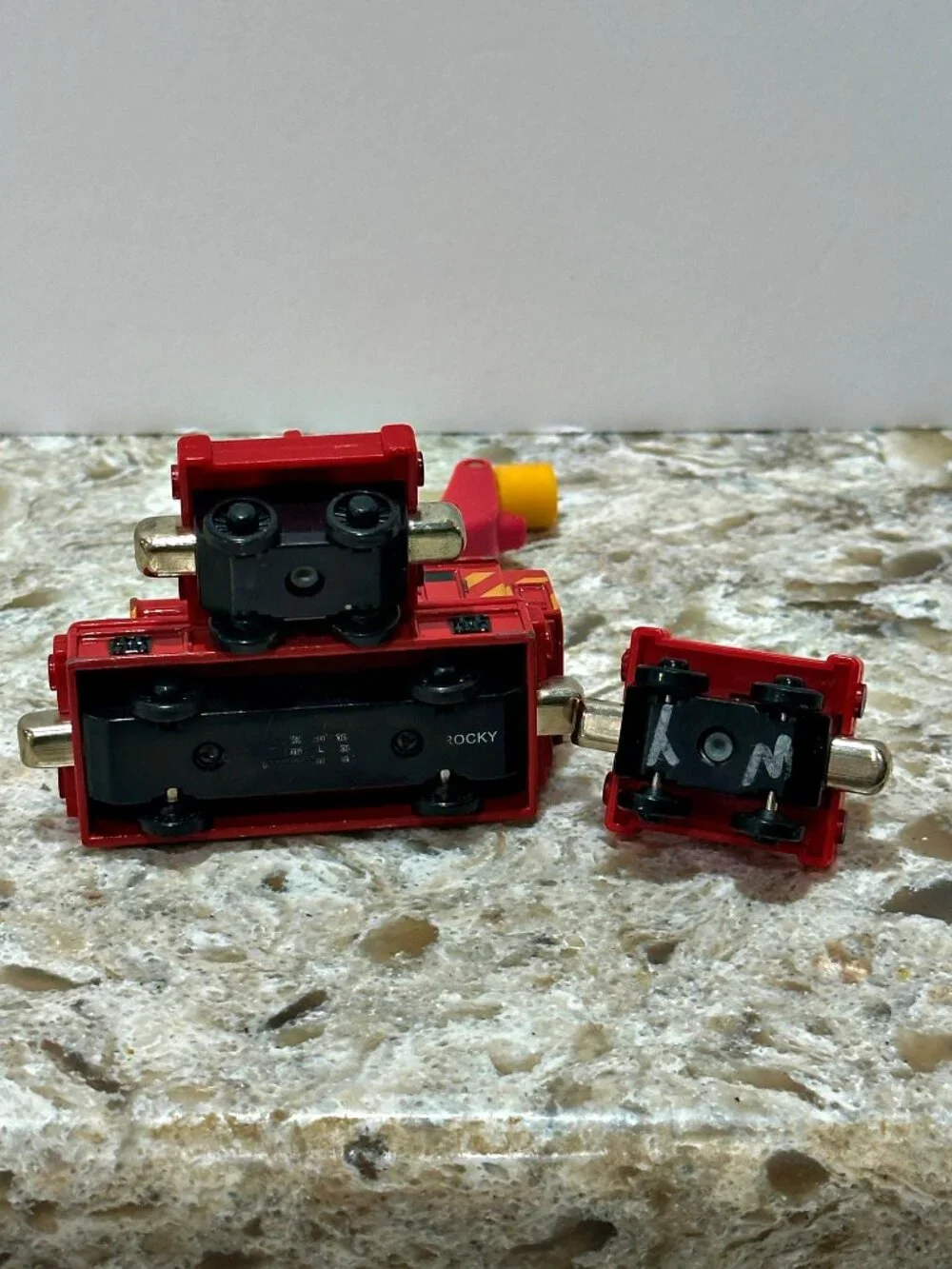 Thomas & Friends Rocky Crane with Support Cars Take Along 2006 Learning Curve